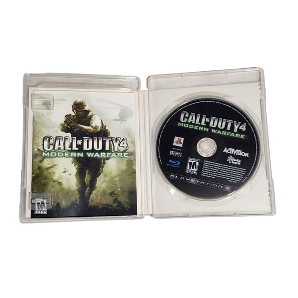 Call Of Duty 4 Modern Warfare CIB (Sony Playstation 3, 2007) Pre-owned - Picture 3 of 4